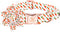 Elegant little tail US Flag Dog Collar, Adjustable Cute Detachable Collar with Flower for Small Dogs