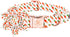Elegant little tail US Flag Dog Collar, Adjustable Cute Detachable Collar with Flower for Small Dogs