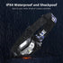 Lighting Ever LED Headlamp Rechargeable 2 Packs - Super Bright Head Lamp with 5 Modes for Camping