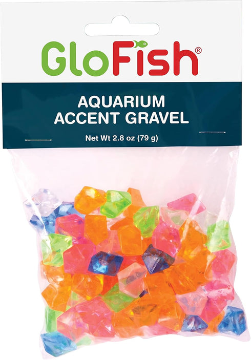 GloFish Accent Gravel, 2.8 Oz for Aquariums