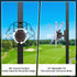 IJANPR Magnetic Golf Cart Phone Holder Mount, Magnetic Phone Holder for Gym, Compatible with All Phones, Golfing