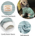 KYEESE Dog Pajamas Striped Pet Jumpsuit - Soft Lightweight Onesie 4 Legs PJS Stretchable Comfortable Sleepwear for