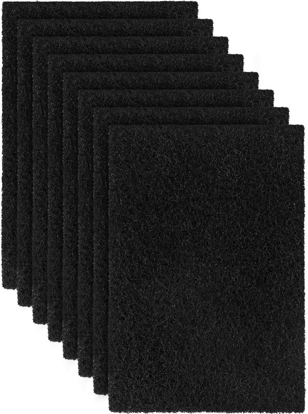 8 Pcs Charcoal Filters Compatible with Van Ness Cat Litter Box - 4.5 x 6.5Inch Premium Odor Filters