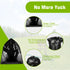 50 Pack (13 Sckee Heavy-Duty Waste Liners, Leak-Proof Potty Bags with Drawstring, Portable Toilet Buckets Bags