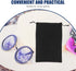 Homoyoyo 10PCS Sunglass Case, Microfiber Bag for Ski Goggles, Ski Mask Storage Pouch with Draw String