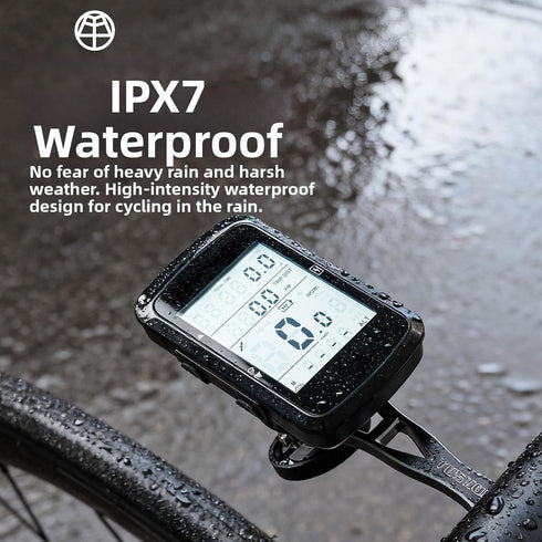 Advanced GPS Bicycle Speedometer with Waterproof Design and Long Battery Life