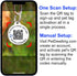 QR & NFC Pet Tag, Easy Scan Instant Location Alerts, Smart AI-Featured Pet Profile for Dogs (Black Paw)