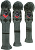Scott Edward Golf Headcovers for Woods - Set of 3, Fits Driver, Fairway Wood, Hybrid