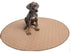 60 Inch EZwhelp Reusable Dog Pee Pad, Washable Waterproof Mat for Dog Potty Training or Whelping Pad, Round