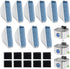 LUBERDUSH 20 Pack Replacement Cat Water Fountain Filters for 108oz/3.2L Stainless Steel Pet