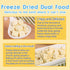 YJSLSQIYP 6 oz Freeze Dried Tofu Cubes, High Protein, Keto-Friendly, Vegan Meat Alternative