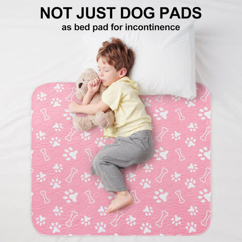 72" 72" BEAUTYZOO Washable Pee Pads for Dogs, x Extra Large Reusable Puppy Pads, Absorbent Potty Training Dog Mats