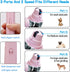 Trimmer Set, an All-in-one Dog Nail with Low Noise Design, Rechargeable, Cordless Electric Quiet pet Nail File Suitable