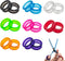 16 PCS Soft Silicone Scissors Finger Rings for Dog Grooming, Thumb Inserts for Barber Dog Hair Cutting Scissors.