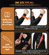 LED Belt Reflective Sash for Night Walking, Adjustable High Visibility Running Safety Gear with Phone Bag