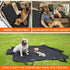 Yuntec Dog Car Seat Cover, Back Seat Cover for Dogs Pet Car Seat Protector Waterproof Bench Car Seat Cover, Non-Slip