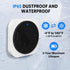 1000 IP65 4 Dog Bell for Door Potty Training, Wireless Doggie Door Bell Operating at Feet with Chew Resistant