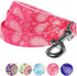 Blueberry Pet 5 Colors Paisley Flower Print Dog Leash, 5 ft x 5/8", Pink, Small