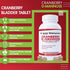 Cranberry D-Mannose for Dogs and Cats, 60 Count Tablets for Urinary Tract Infection Support and Kidney Health