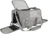 Soft-Sided Cat Carrier Case - Airline Approved with 4 Ventilated Windows for Cats and Dogs under 10-25Lbs (Grey, 17.0 L