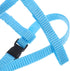 Adjustable Pet Rabbit Harness - Nylon Bunny Harness and Leash for Walking, Running, Outdoor (Blue) Medium