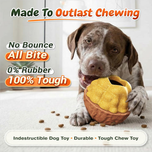 3-in-1 Frozen KADTC Dog Treat Ball, Large Size, No-Transfer Fill & Freeze Lick Cup, Treat Dispenser & Tough Chew Toy