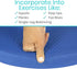 Vive Oval Balance Pad, Wobble Cushion for Physical Therapy, Soft Stability Trainer for Workouts and Yoga