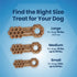 Blue Buffalo Medium Dental Chews for Dogs (14 Count) Made in the USA, Natural Ingredients, Chicken & Spearmint, Daily