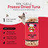 Freeze Dried Tuna Cat & Dog Treats - Made from 100% Wild Caught Tuna - Only 1 Ingredient - Healthy, Raw, Dry Food for Indoor Cats, Kittens, Dogs - Made in The USA - Tuna 1.75oz