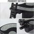 CurcKua 2Pcs 1/2 Exercise Bike Pedals Long Shaft Stationary Bike Pedals with Adjustable Strap Non-slip Universal
