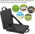 Agatige Folding Chair Cushion, Portable Soft Stadium Seat Bleacher Seats Stadium Cushions with Backrest for Sports