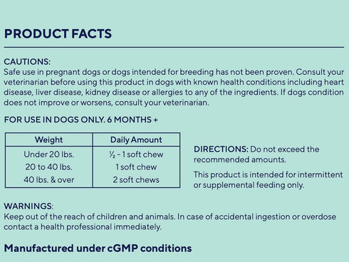 Pawfy Probiotic Soft Chews | Digestive, Gut, Immune Support for Dogs, Diarrhea & Constipation Relief