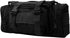 Fishing Tackle Bag with Rod Holder, Water-Resistant Waist Fishing Bag for Outdoor (Black)