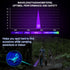 Black Light UV Light Flashlight, Vansky 395nm 12 LED 2 Pack, Mini Powerful Pet Urine Detector for Carpet Stains