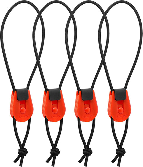 SAMSFX Fishing Rods Belt Stretchy Wrap - Elastic Cable Ties for Casting, Spinning & Fly Rods