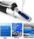 LEERCHUANG Water Salinity Refractometer, Dual Scales Hydrometer for Aquarium, Marine Fish-Keeping, Pool Tank
