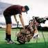 RokFit Gym Towel - Multi-use Bold Graphic Towel with Carabiner Clip for Golf and Utility (Starve Your Distractions)