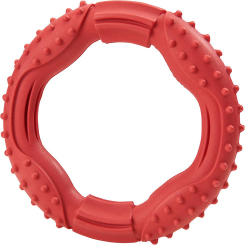 SPOT Barrett Tough Ring, 5in Rubber Dog Toy for Aggressive Chewers