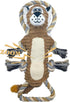 Interactive Squeaky Dog Toys, Funny Tug of War Plush Dog Chew Toys for Small, Medium, and Large Dogs - Lion
