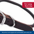 Coastal Pet Circle T Latigo Leather Round Dog Collar, 5/8" x 16", Handcrafted for Sensitive Skin Dogs
