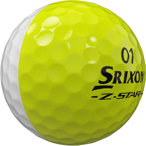 Srixon Z-Star Divide Golf Balls for Enhanced Visibility
