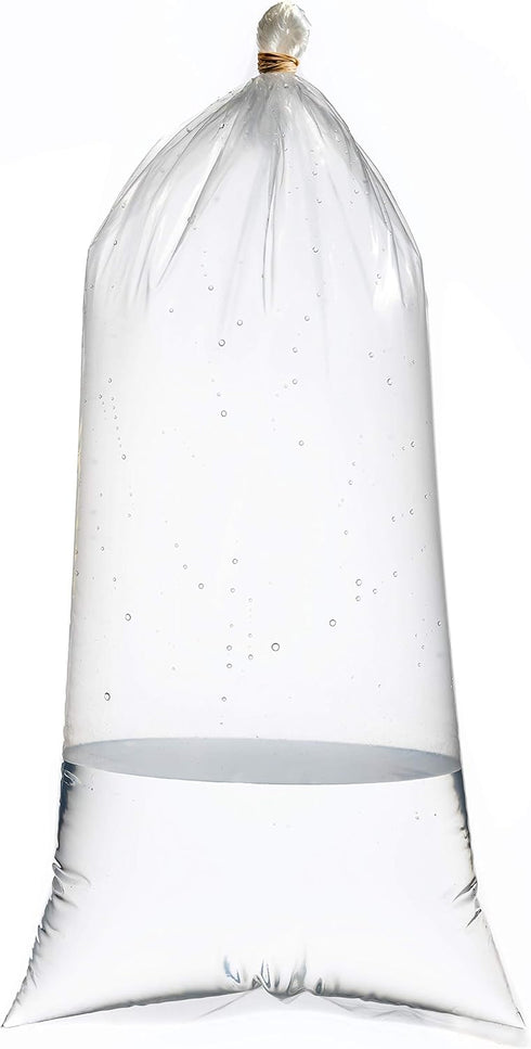 RESILIA Leak-Proof Shipping Bags for Live Fish, 3" x 14" 002 mil, Case of 1000