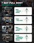 Trideer Workout Gloves for Men, Weight Lifting Gloves with Wrist Wrap Support, Full Palm Protection & Extra Grips