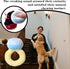 VrotQyn 1 Pcs Dog Ring Toy Fun Engagement Ring Shape Plush Squeaky Stuffed Dog Engagement Toys Chew Massage Supplies