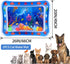 2 2mm PCS Large Thickened Cat Water Mat, Interactive Cat Sensor Play Mat for Indoor Cats to Exercise, Anti-Scratch Leak