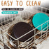 PEGGY11 Deep Stainless Steel Anti-Slip Dog Bowls, 2-Pack, 6 Cups