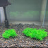 Smoothedo-Pets Aquarium Plant Decoration, 20 Pieces Small/1" Tall Plastic Artificial Plant Goldfish Hidden Mini Grass