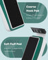2 1/4-1/2 Inch Pawfly Strong Magnetic Fish Tank Cleaner Aquarium Magnetic Glass Cleaner Brush with Detachable Scrapers
