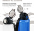 GRANDTIES Sports Tritan Plastic Water Bottle with Straw, Leakproof BPA Free, Dishwasher Safe for Gym and Outdoor