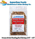 Aquatic Foods Inc. 3/8" 1/2" Reptiles7.3oz Red Shrimp, to Floating Freeze Dried Red Shrimp for All Tropical Fish